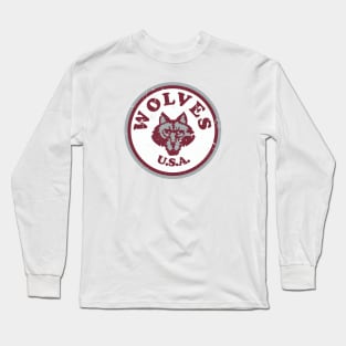 1967 Los Angeles Wolves Vintage Soccer Long Sleeve T-Shirt